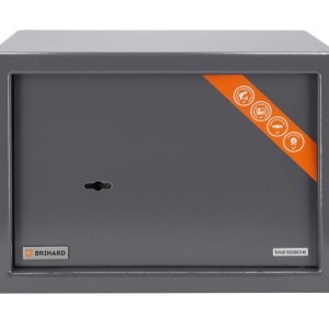 Brihard Pistol Safe – seifas 3 pistoletams su vidiniu rakinamu skyriumi