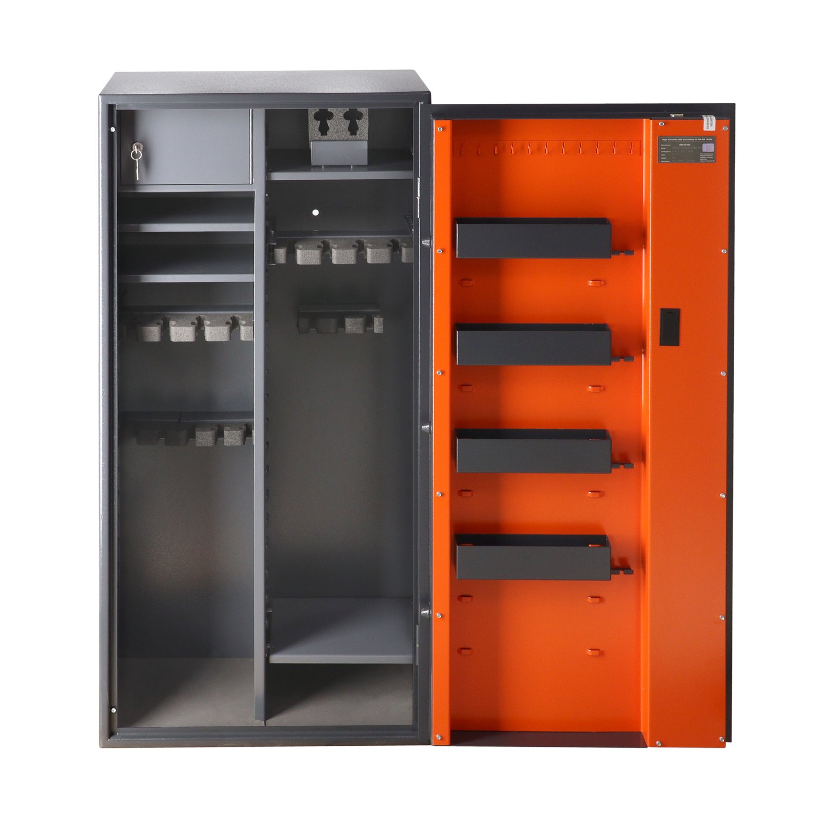 Brihard Hunter Premium Combi 18 E sertifikuotas ginklų seifas (S1 klasė, 18 ginklų) - Image 9