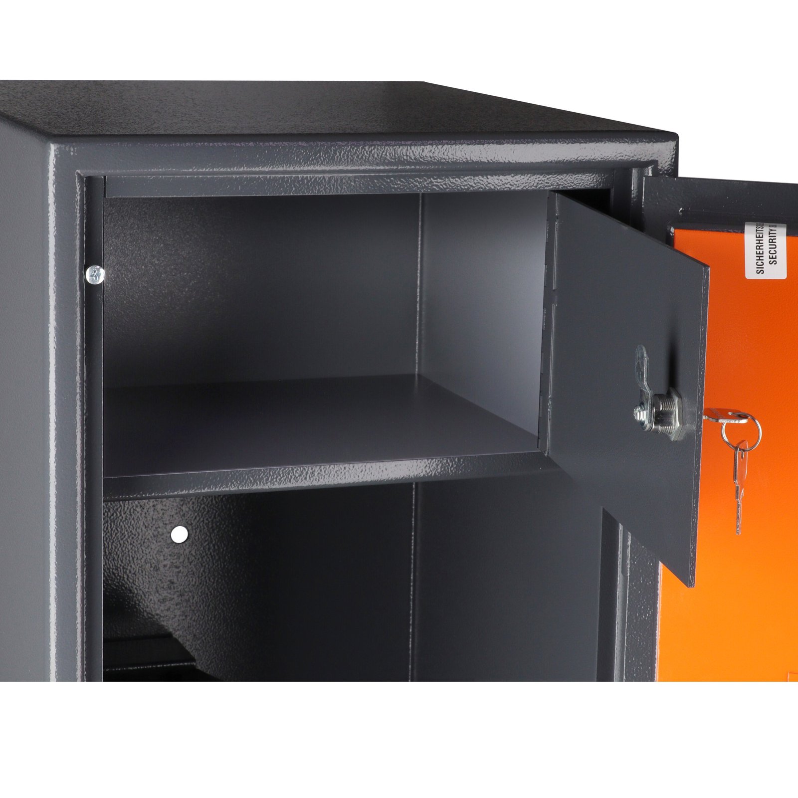 Brihard Hunter Premium 7 K sertifikuotas ginklų seifas (S1 klasė, 7 šautuvai, raktinė spyna) - Image 5