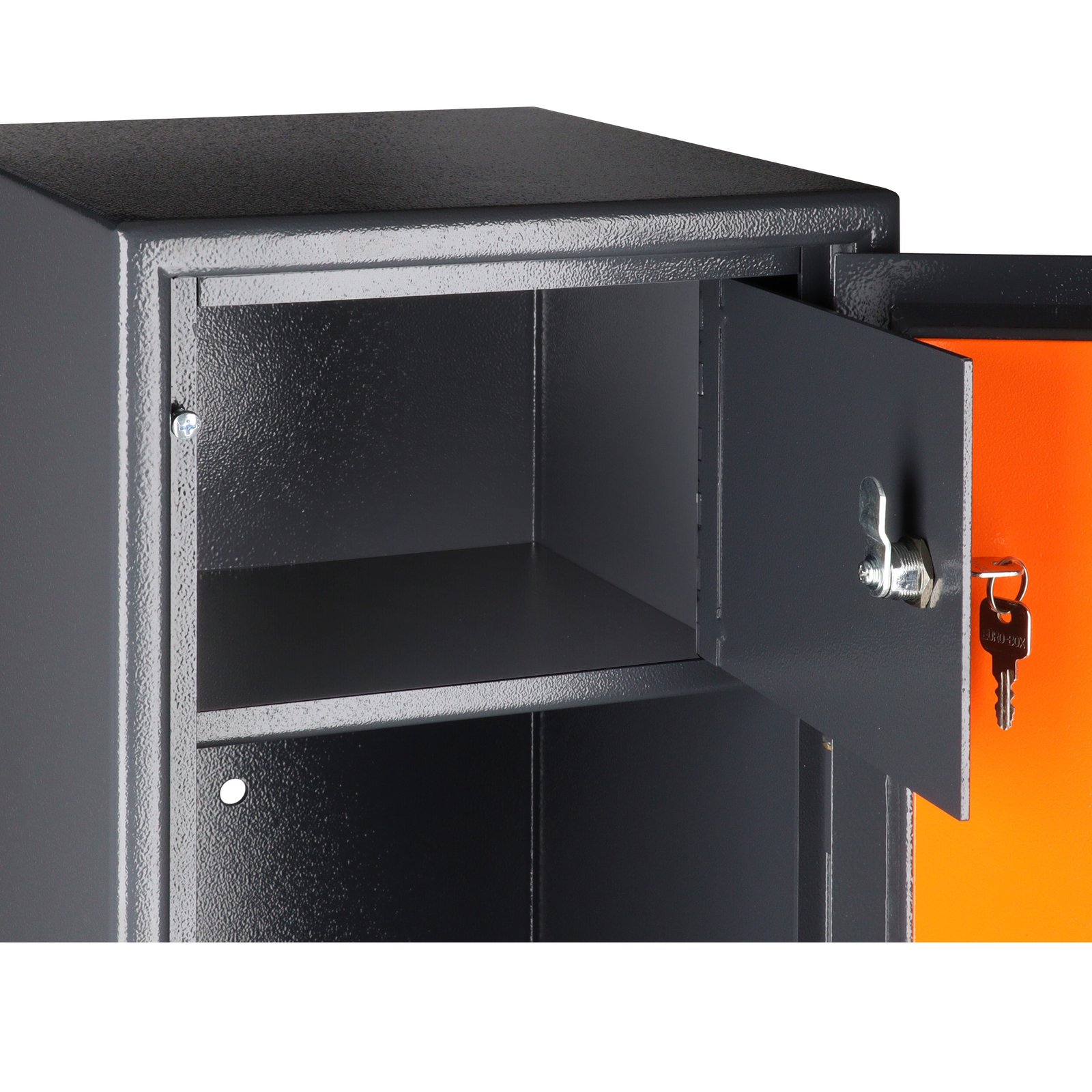 Brihard Hunter Premium 5 K sertifikuotas ginklų seifas (S1 klasė, 5 šautuvai, raktinė spyna) - Image 11